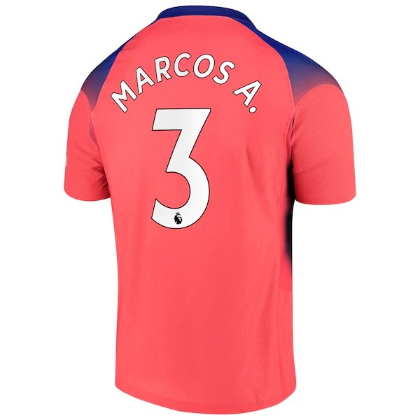 Maillot Football Chelsea NO.3 Marcos A. Third 2020-21 Orange